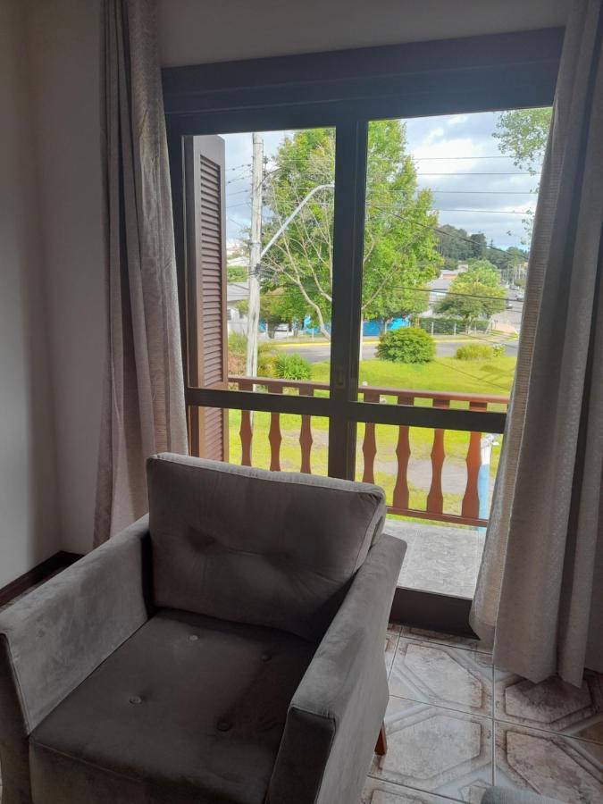 Apartamento Com Varanda Nos Quartos E Sala - Residencial Zanin Canela Exterior foto