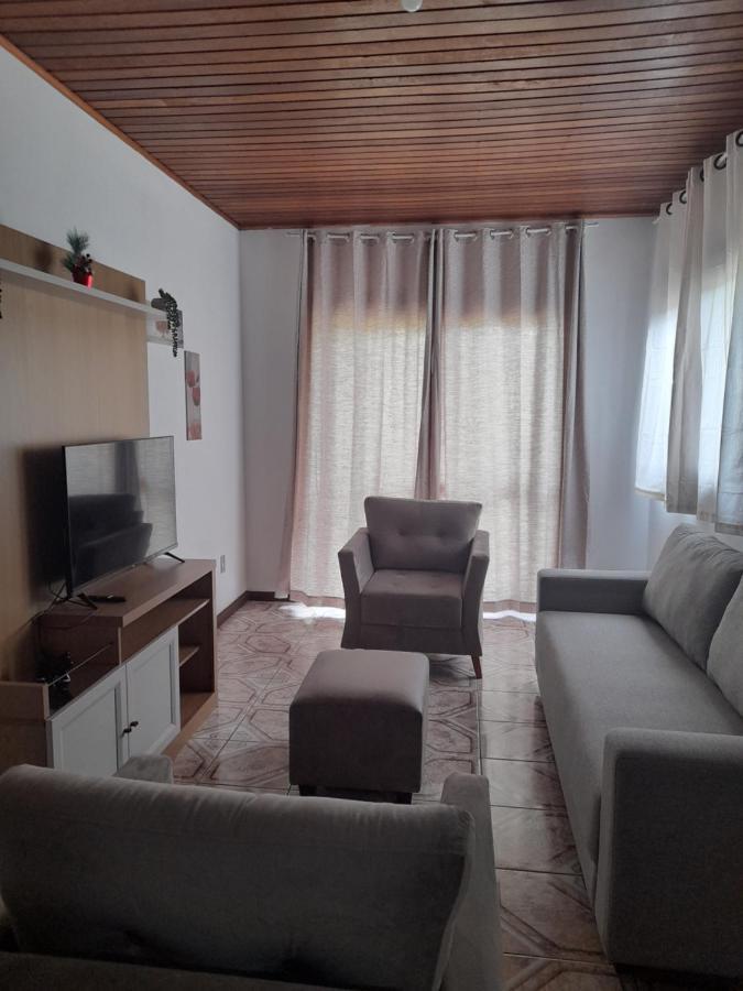 Apartamento Com Varanda Nos Quartos E Sala - Residencial Zanin Canela Exterior foto